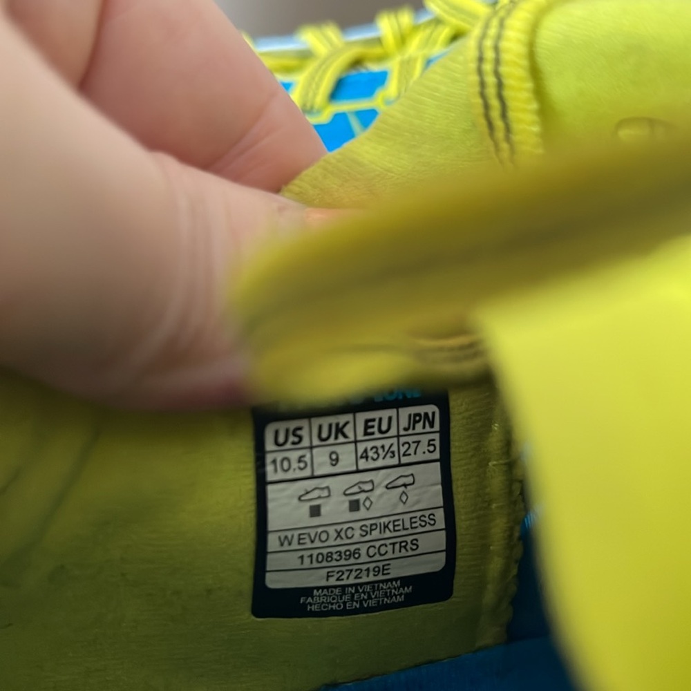 HOKA One One Evo XC Spike Cross Country Shoes Sneakers - Picture 9 of 9
